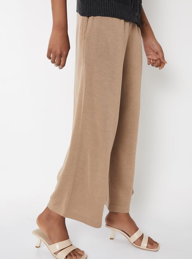 Women Knit Palazzos